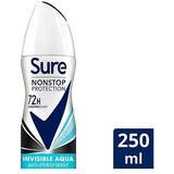 Sure Deodorants Sure Women 72hr Nonstop Protection Invisible Aqua Antiperspirant