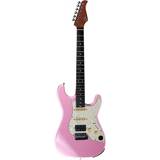 Pink Electric Guitar Mooer GTRS Guitars Standard 800 SP