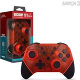 Hyperkin Game Controllers Hyperkin NuChamp Wireless Game Controller For Nintendo Switch Nintendo Switch Lite (Ruby Red) Armor3