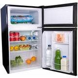 Under counter fridge freezer SIA UFF01BL 88L Black