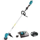 Grass Trimmers Makita DUR190LRT8 18V Brushless adt Line Trimmer with 1x 5.0Ah Battery