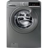 Grey Washing Machines Hoover H3W410TAGGE