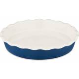 Tins Tower Barbary & Oak 27Cm Ceramic Pie Dish - Blue Pie Dish