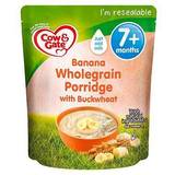 Cereal, Porridge & Oats Cow & Gate Banana Wholegrain Porridge Baby Cereal 7+