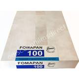 Foma pan 100, Classic, 4 x 5in, ISO 100, 50 sheets