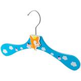 Blue Hooks & Hangers Kid's Room 1 Baby Coat Hanger Clothes Animal Hangers Fox