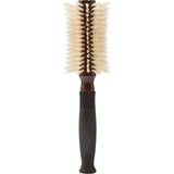 Christophe Robin Hair Tools Christophe Robin Pre-Curved Blowdry Hairbrush with Natural Boar-Bristle and Wood - 12 Rows
