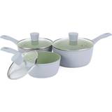 Salter Cookware Sets Salter Sustainable 3 Set Cookware Set with lid