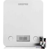 Silver Kitchen Scales Geepas Digital Kitchen Top Precision Scales
