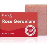 Flower Scent Bar Soaps Friendly Soap Natural Rose Geranium 95g