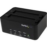 StarTech SATDOCK2REU3 USB 3.0 SATA Hard Drive Duplicator Eraser Dock