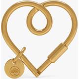 Mulberry Keychains Mulberry Loop Heart Keyring - Gold
