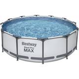 Bestway steel pro max round pool Bestway Steel Pro Frame Pool Set
