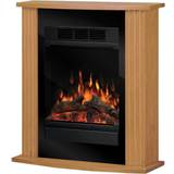 Dimplex Fireplaces Dimplex Orvieto MCFP150-E Log Effect Suite And Surround Fireplace Oak