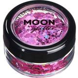 Body Makeup Smiffys (Pink) Moon Glitter Holographic Glitter Shapes 3g