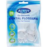 Flosser Picks Active Oral Care Go-Between Dental Flossers 50