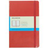 Moleskine Classic Hard Cover Notebooks red 4 pages, dotted