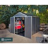 Plastic garden shed Palram Canopia |Rubicon 6 feet Ultra Durable Garden Shed (Building Area )