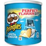Snacks Pringles Salt & Vinegar Crisps 40g Ref N003621