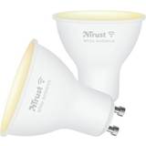 Trust LED Lamps Trust GU10 DUO-PACK Smart LED White Ambiance WI-FI
