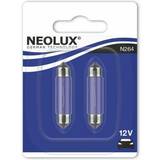 Cheap Halogen Lamps Neolux Standard Bulbs 12V 10W SV8.5-8 Festoon (264/265) [N264-02B]