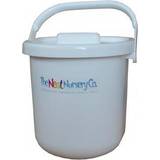 Uber Kids Neat Nursery Company Nappy Pail and Lid White