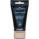 Crown Ceiling Paints Crown & Matt Emulsion Toasted Almond Wall Paint, Ceiling Paint