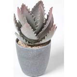 Purple Decorative Items Homescapes Aloe Vera Artificial Succulent Artificial Plant