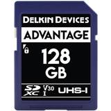 Delkin Devices Advantage 128GB UHS-I Class 10 U3 V30 SDXC 633x Memory Card