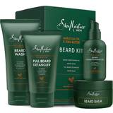 Shea Moisture Complete Beard Kit All Natural Ingredients Maracuja Oil Butter Beard Balm Beard Conditioning Oil Beard Wash Beard Det