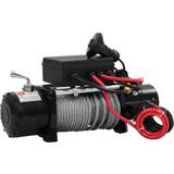 Winches vidaXL Electric Winch 12V Recovery Windlass Car Vehicle Force Pull Trailer