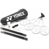Yonex Badminton Sets & Nets Yonex Badminton Set pack Of 9 white/black