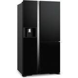 3 door fridge freezer Hitachi Side Side 3 Door Black