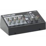 Studio Mixers Soundlab 4 Channel Stereo Microphone Mixer