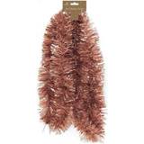 Garlands & Confetti Chunky Copper Foil Traditional Christmas Tinsel 2 Metres (6.5 Ft) Trees Decoration Garland