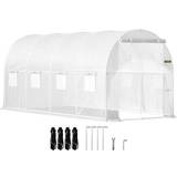 Vevor Walk-in Tunnel Greenhouse 15x7ft Stainless steel Plastic