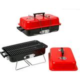 Adjustable Thermostat Charcoal BBQs BigBuy Outdoor Barbecue Portable