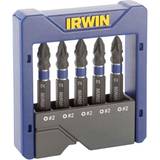 Irwin Bit Screwdrivers Irwin 1923435 Impact Screwdriver Pocket Bit Set 5 PZ Bit Screwdriver