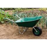 Ambassador Shovels & Gardening Tools Ambassador Boxed Wheelbarrow 85L Green WB25