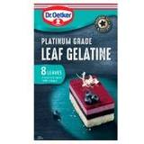 Dr. Oetker Platinum Grade Leaf Gelatine Leaves Cake Pan