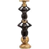 Black Candle Holders Hill Interiors Double Monkey Candle Holder 17cm