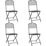 Metal Patio Chairs Garden & Outdoor Furniture vidaXL 317339 4-pack