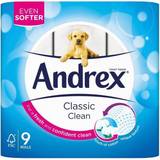 Andrex Toilet Rolls Classic Clean 2-Ply 124x103mm 200
