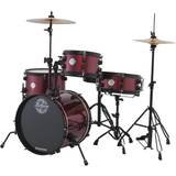Ludwig Drum Kits Ludwig LC178X025 Pocket Kit by Questlove 4-Piece Drum-Set (Red Wine Sparkle)