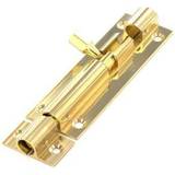 Securit Door Latches & Bolts Securit S1524 Brass Door Bolt 75mm Pack Of