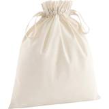 Westford Mill (S, Natural) Soft Organic Cotton Drawcord Bag