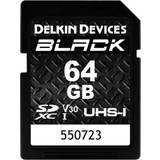 Delkin BLACK 64GB UHS-I V30 U3 90MB/s SDXC Card