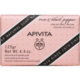 Apivita Bar Soaps Apivita Natural Soap Rose & Black Pepper Cleansing Bar 125