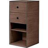 Audo Copenhagen Frame 70 shelf & 2 drawers Storage Cabinet 35x70cm