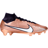 Faux Leather Football Shoes Nike Zoom Mercurial Superfly 9 Elite FG - Metallic Copper